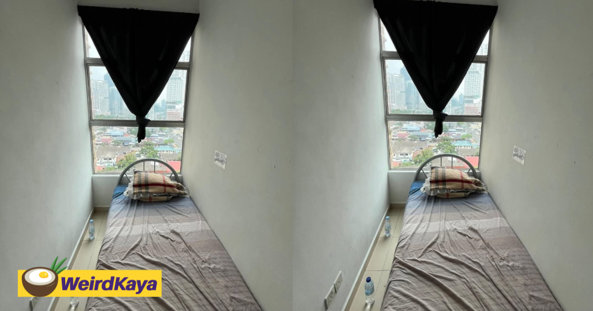 This Tiny RM650 Room In KL For Rent Boasts Of  'Beautiful View', Leaves M'sians Stunned