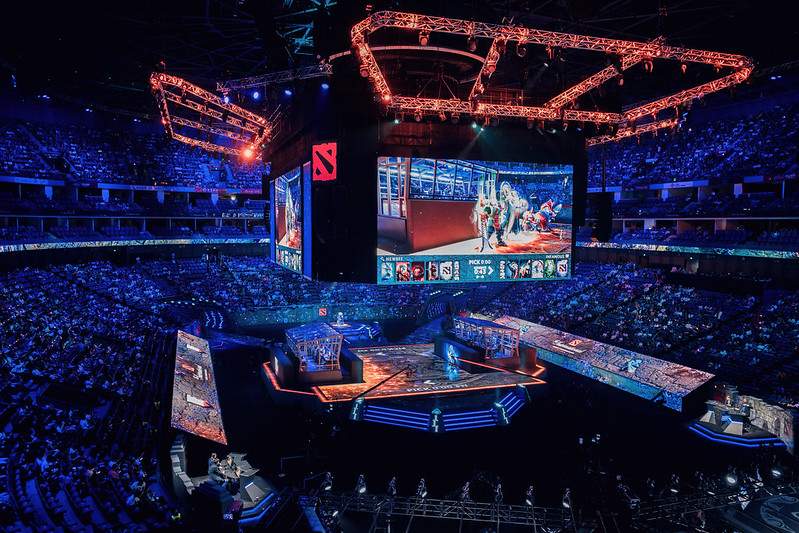Grand stage of ti main event 2019