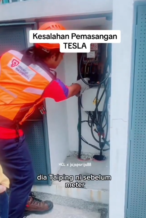 Tnb team caught ev owner stealing electricity (2)