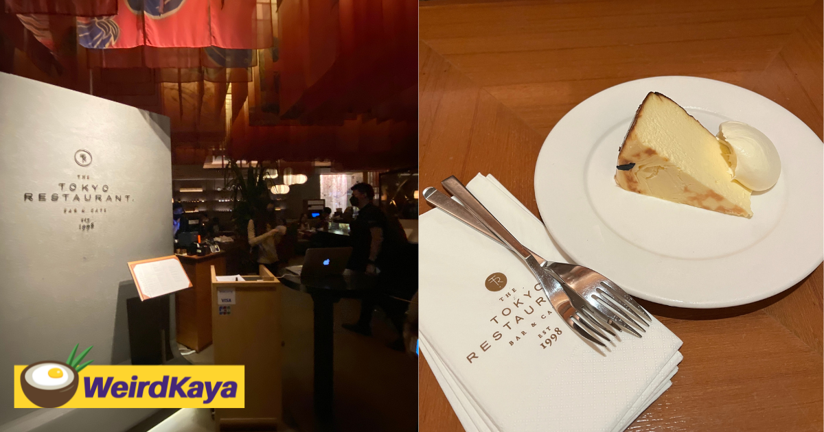 This japanese restaurant in kl serves one of the best burnt cheesecakes in town for rm23  | weirdkaya