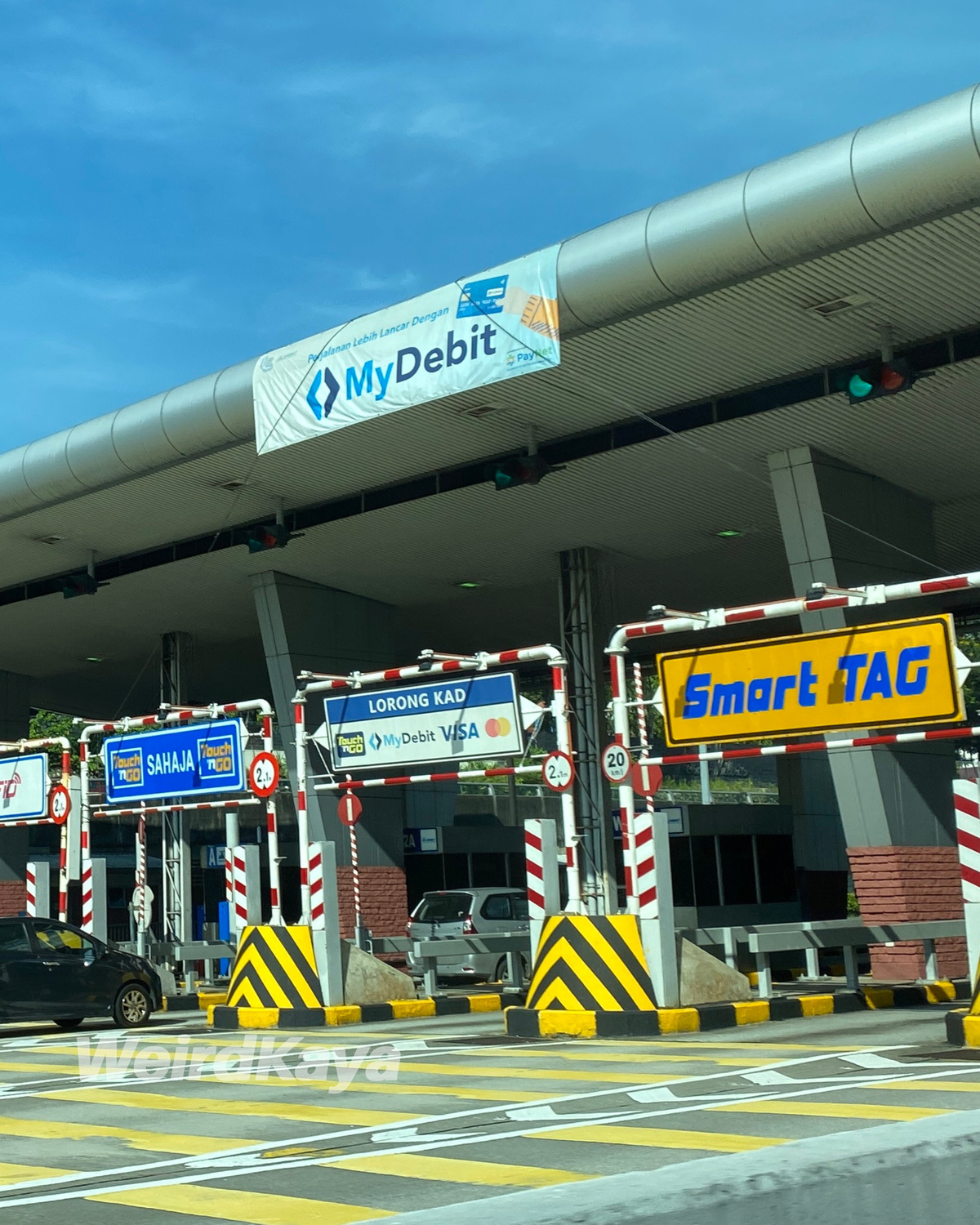 Toll in Malaysia