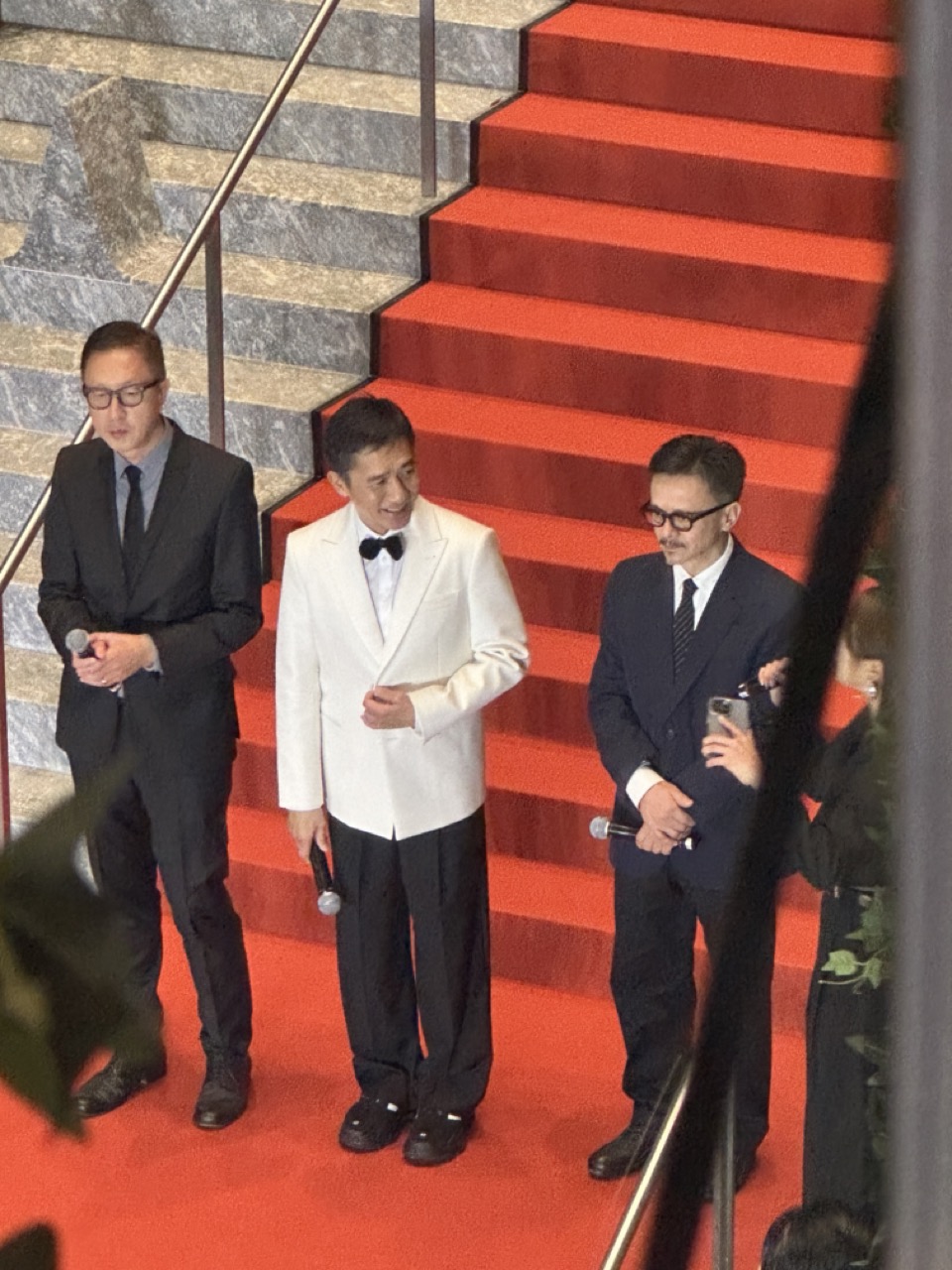 Tony leung, felix chong and ronald wong on gala red carpet interview