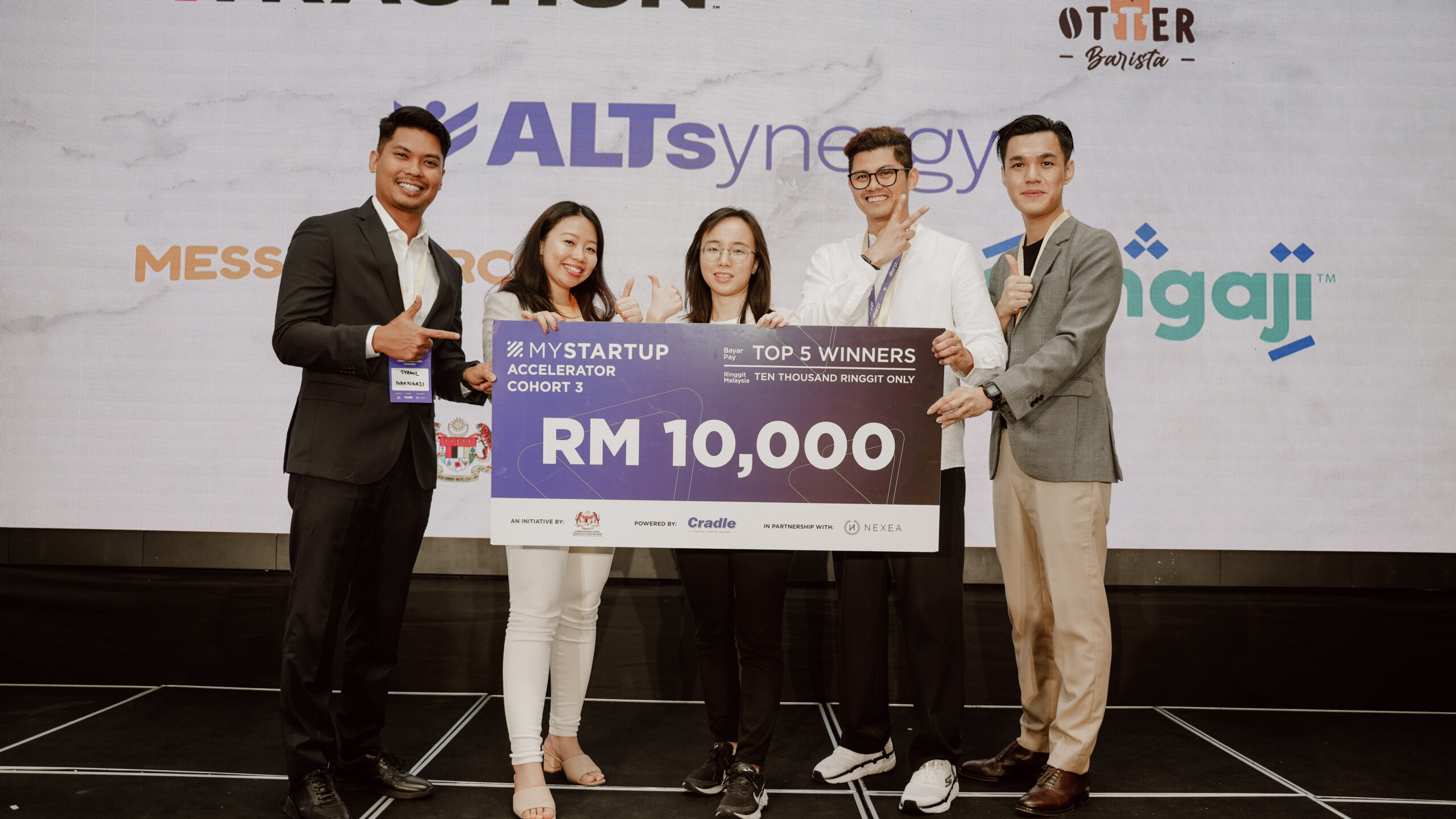 Top 5 winners cohort 3