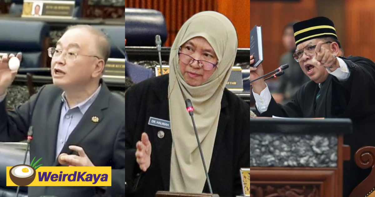 Here are the 7 most chaotic moments in malaysian parliament... So far | weirdkaya