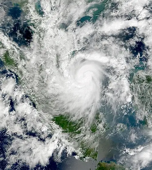 Tropical storm Vamei