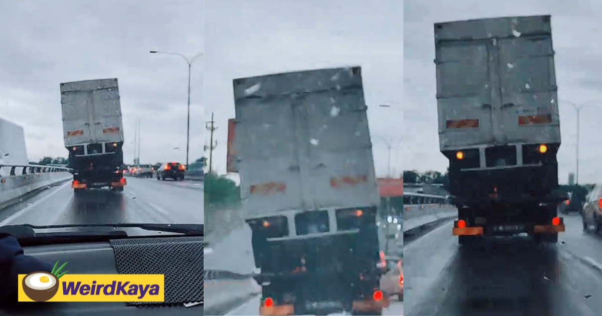 Truck Seen Carrying Swaying Lorry Along Busy Road, Sparks Safety Concerns