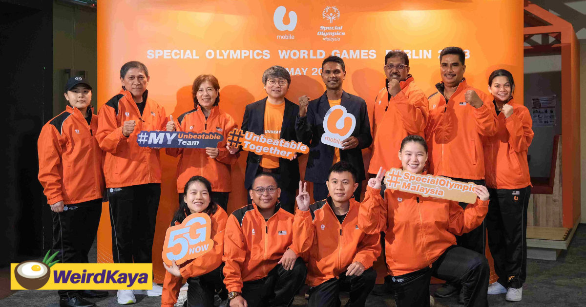 U mobile proudly supports team malaysia to special olympics world games berlin 2023 | weirdkaya