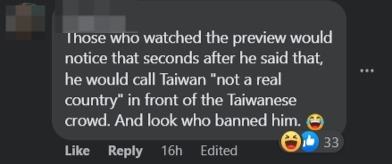 “taiwan’s not a real country”- uncle roger gets cancelled after making fun of china in viral clip comments 2