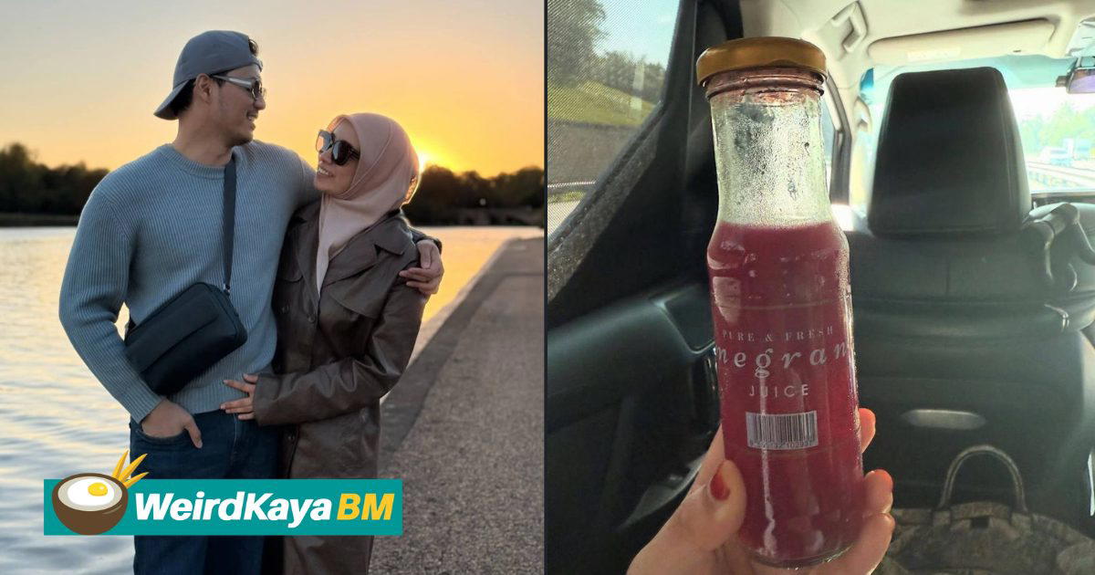Amira Othman Kongsi Foto Jus Delima Raih Perhatian - "Suami Suruh Minum Naikkan Blood Pressure" | WeirdKaya