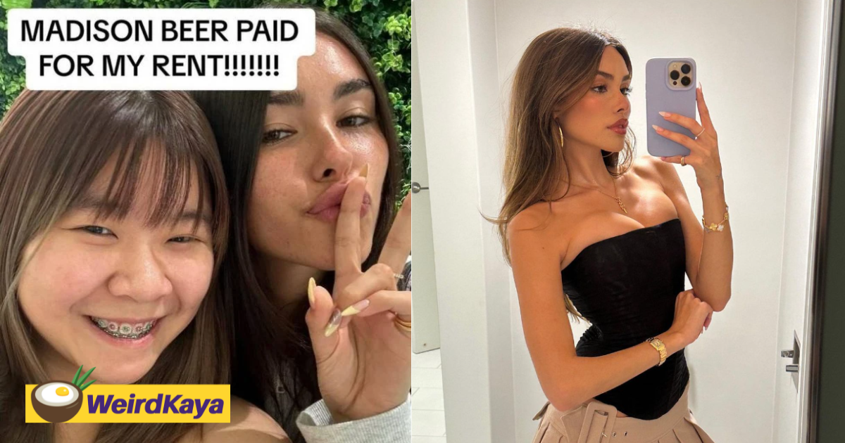 Us singer madison beer surprises sg fan by paying rm11k rent for her struggling nail salon | weirdkaya