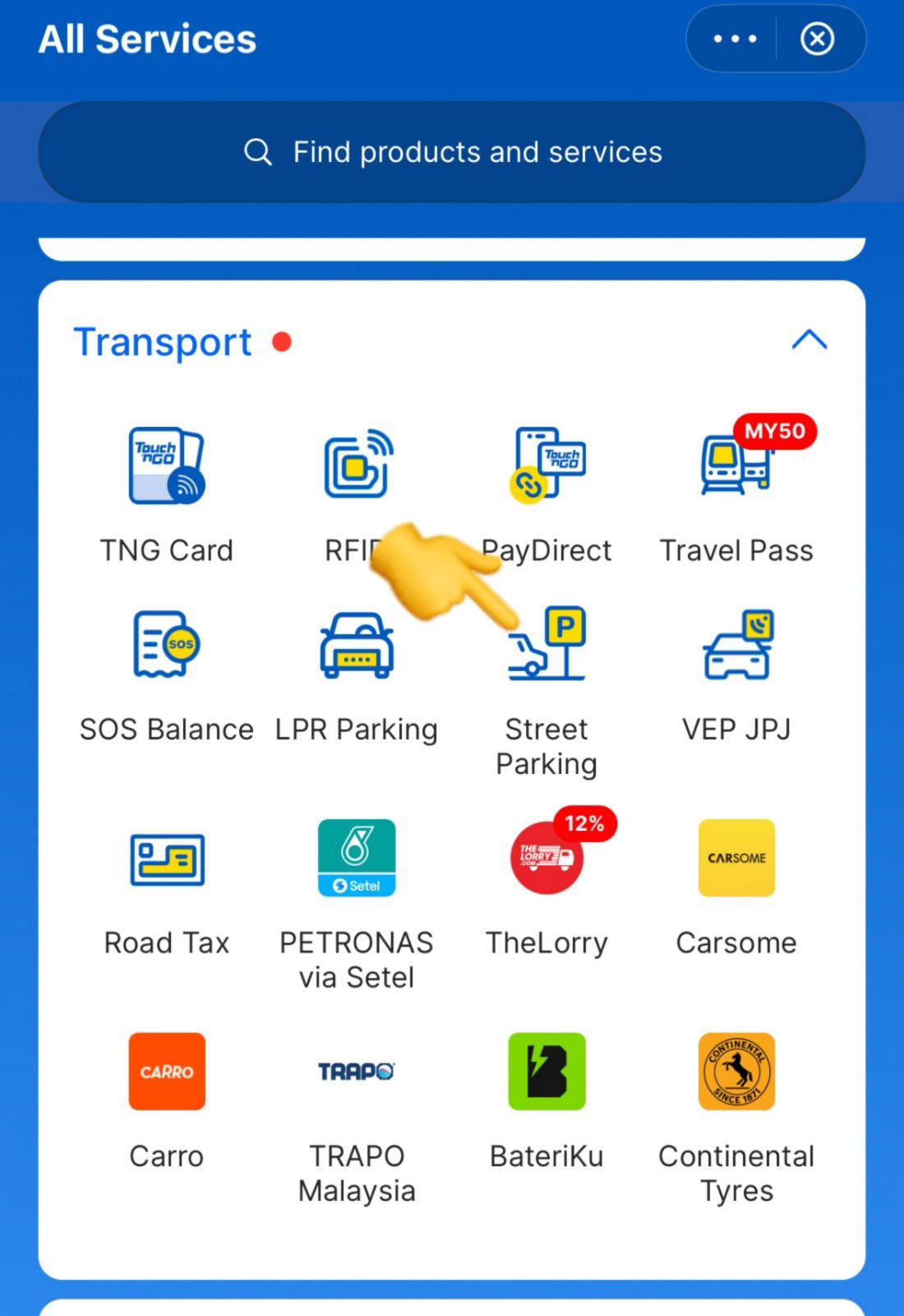 Use Touch ‘n Go eWallet To Pay For Street Parking