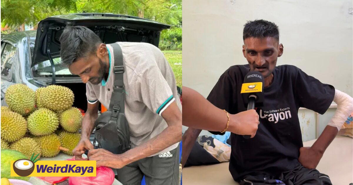 Viral OKU Durian Seller Nathan From USJ 9, Whom We Featured Earlier, Has Passed Away