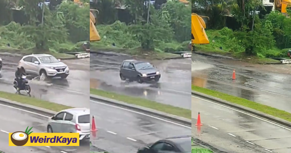 Viral Video Shows Cars 'Bouncing' On The Road Due To Water-Filled ...