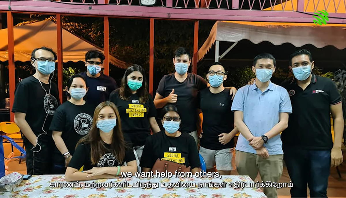 volunteers