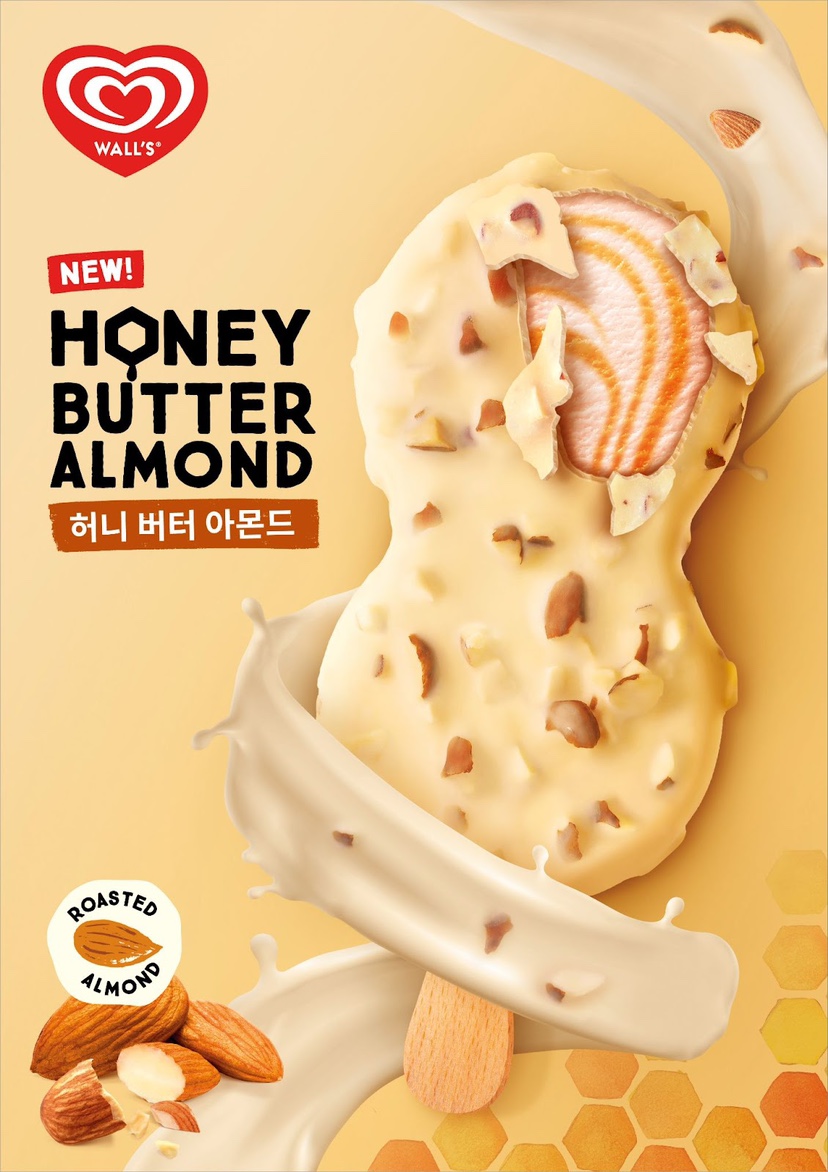 Wall's honey butter almond