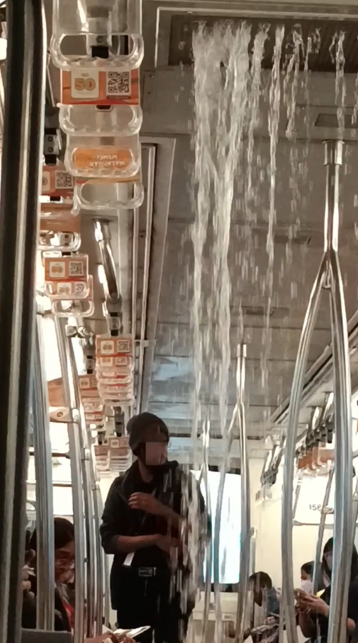 Water pouring into lrt