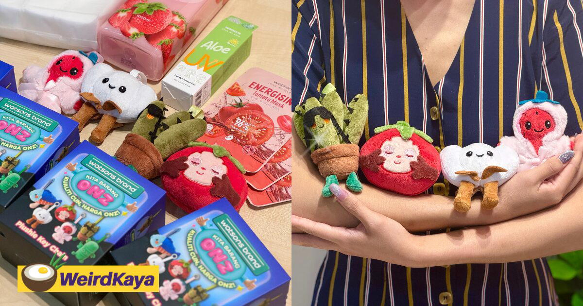 Watsons Brand Kita Barang Onz Is Dropping Adorable Blind Box Plushies & M’sians Are Already Obsessed