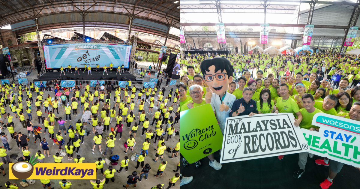 Watsons get active carnival 2023 brings the largest multi-exercise party | weirdkaya