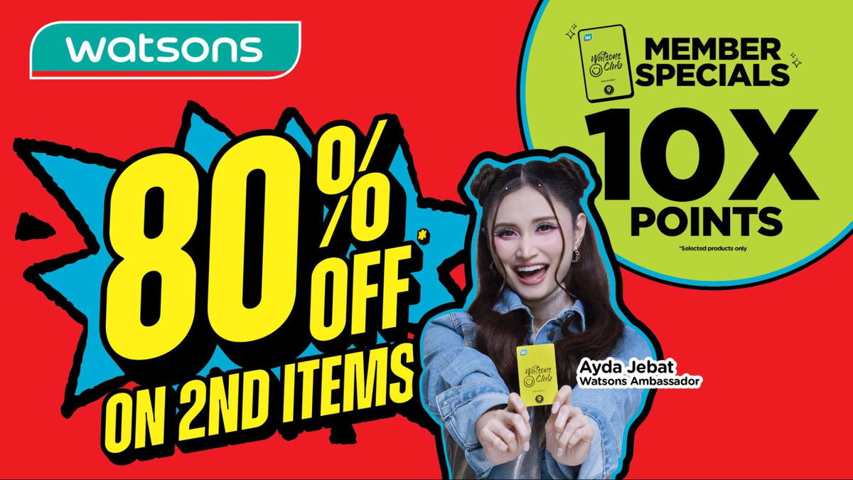 Watsons Is Giving Away A HOUSE + The Biggest Rewards In Malaysia