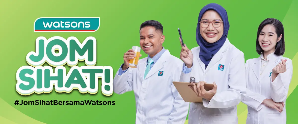 Watsons Jom Sihat poster