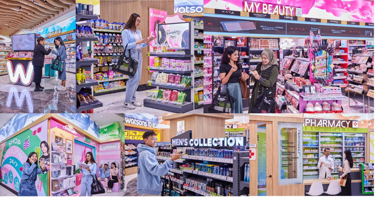 Watsons premium store layout