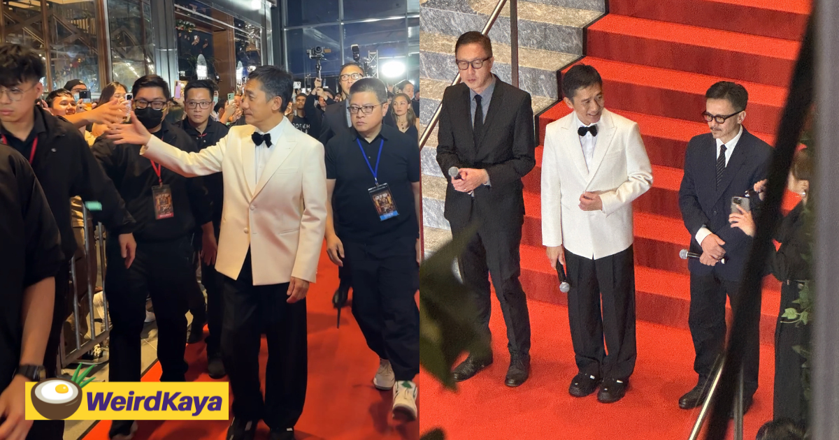 We met tony leung, felix chong and ronald wong as they promote 'the goldfinger' in kl | weirdkaya