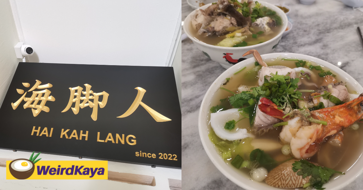 We tried michelin-approved seafood noodles hai kah lang and the freshness was impressive | weirdkaya