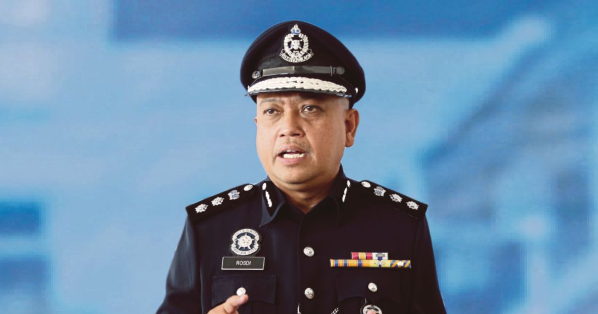 Chief of the kota bharu district police, assistant commissioner mohd. Rosdi daud