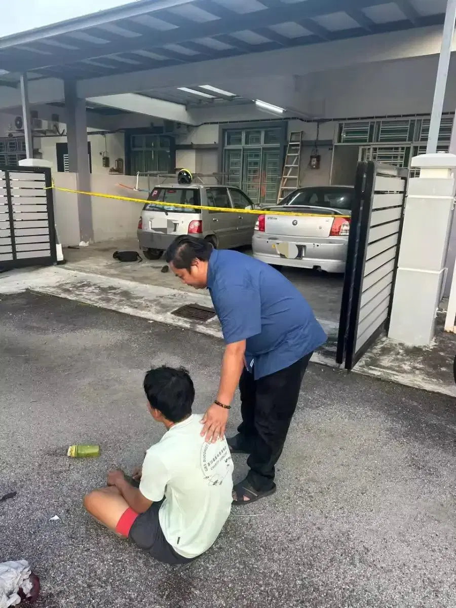 Wen's second son at murder scene