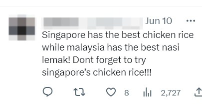 Former canadian environment minister triggers m'sians after saying she had the best nasi lemak breakfast in s'pore comment 5