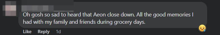 Aeon sunway pyramid will be closing on july 31 after 16 years in business comment 2