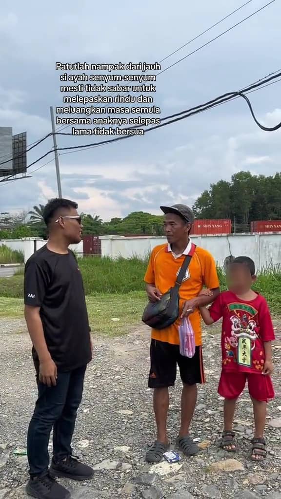 M'sian influencer earns praise from netizens for helping a father who gave up his job due to health problems | weirdkaya
