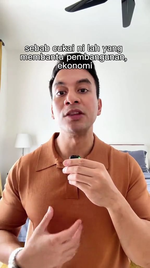 Msian influencer sharing why it is important to pay tax