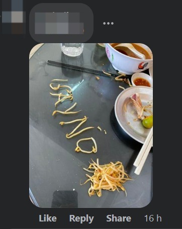 M'sian complains about having bean sprouts in fried noodles, pulls out 92 of them as proof