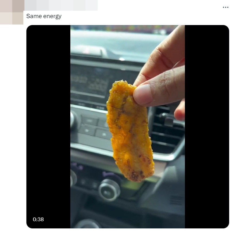 M'sian man stunned after paying rm2 for banana fritters which looked like ikan bilis