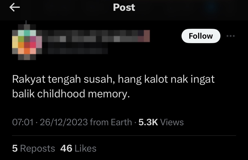 'childhood memories' - terengganu exco member criticised for insensitive post amidst heavy floods | weirdkaya