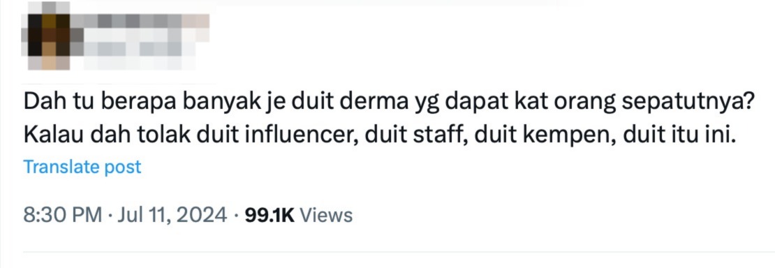 Netizen comment