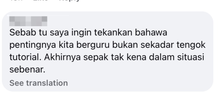 Netizen comment