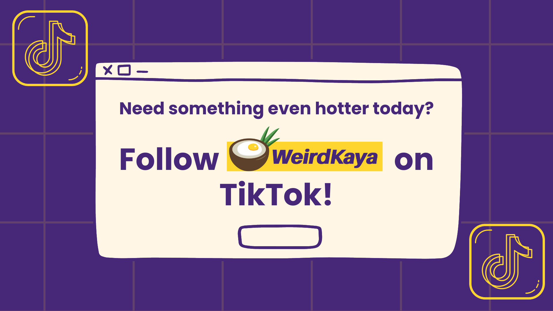 Weirdkaya is on tiktok!