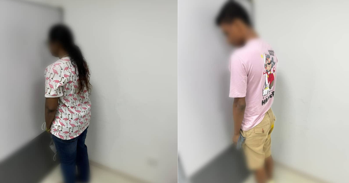 Woman and man busted by m'sian immigration officers