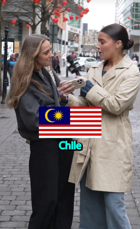 Uk woman guesses m'sian flag as chile