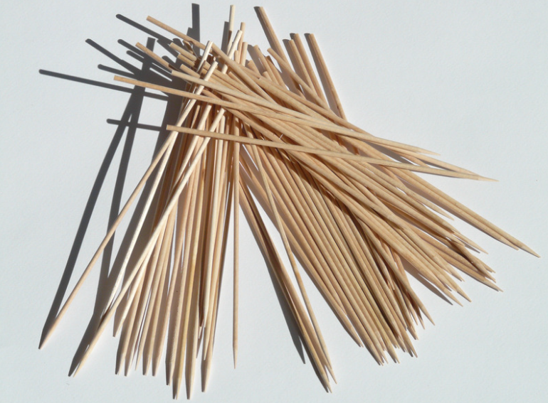 wooden skewers