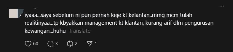 M'sian Woman Says Working 6 Days A Week For RM1.7K With A Degree In K'tan Is 'Traumitising' comment 1