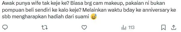 x comment