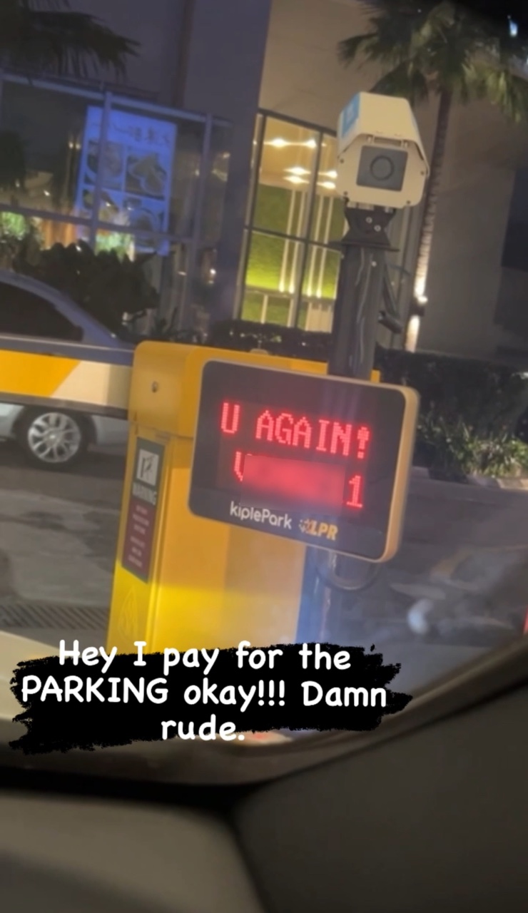 'you again? ' - sassy sign at kl parking lot amuses netizens | weirdkaya