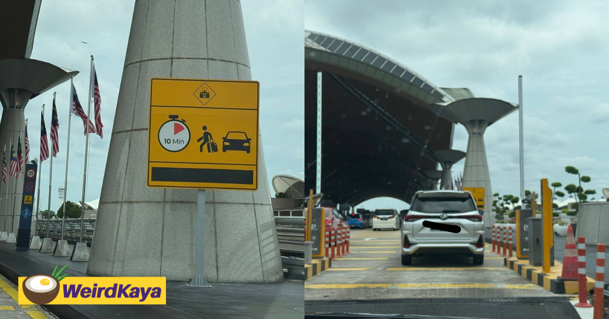 You Now Only Have 10 Mins To Pick Up Or Drop Passengers At KLIA Or Face RM100 Fine If You Exceed The Time