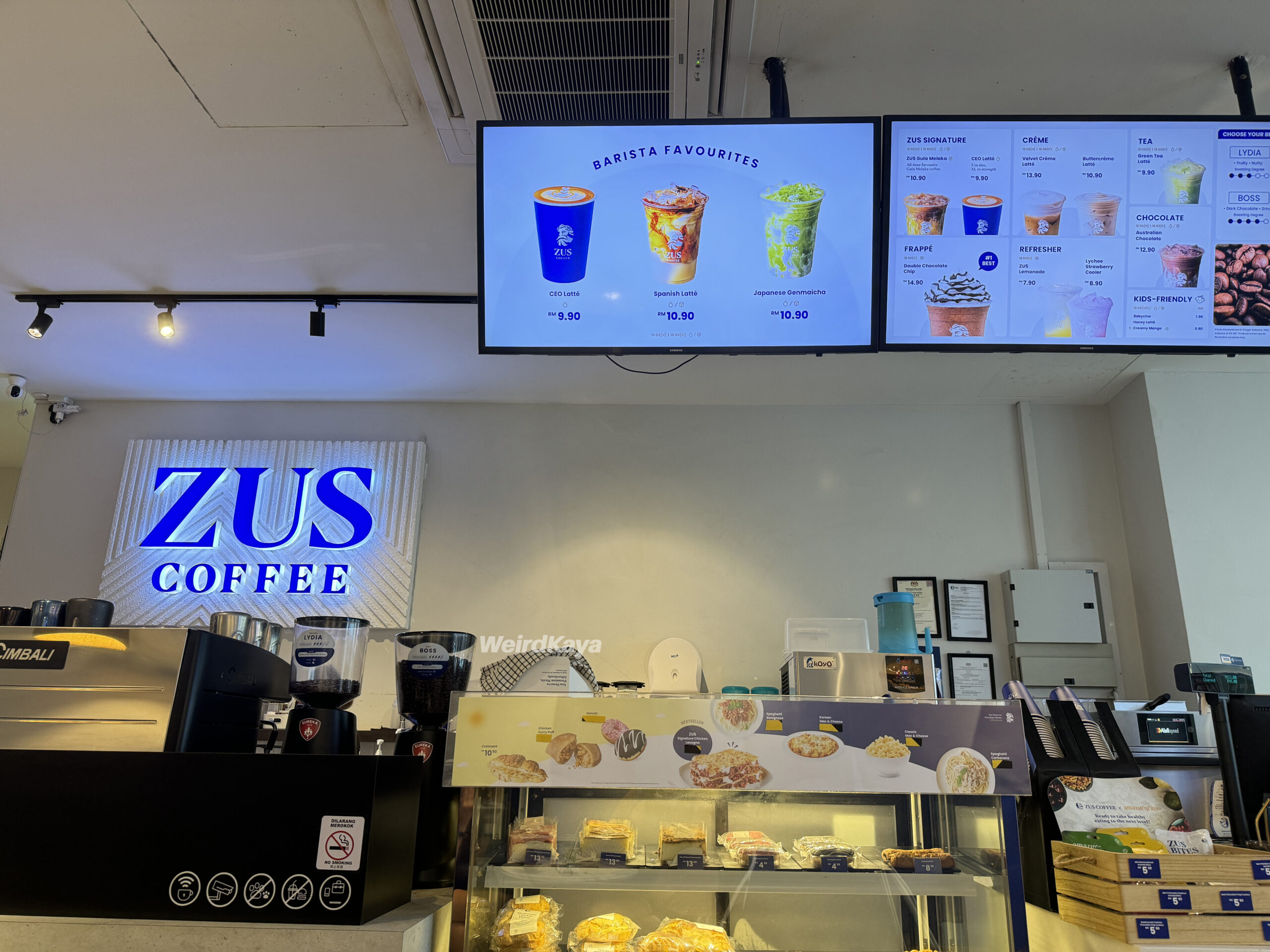 Zus coffee will be opening its 1st outlet at singapore's changi airport | weirdkaya