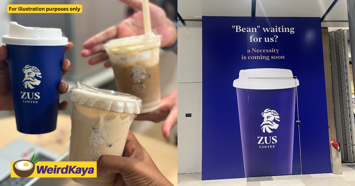 Zus coffee will be opening its 1st outlet at singapore's changi airport | weirdkaya